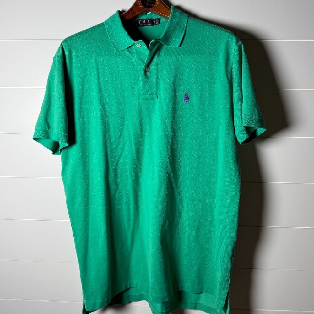 Polo Ralph Lauren Green Polo Shirt Size L